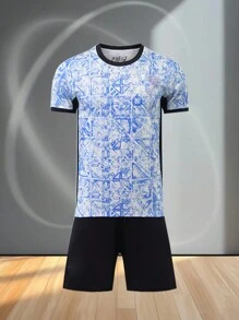 Personalisierte Logos für Jugendsportbekleidung, individuell gestaltbar, und personalisiere deine einzigartige portugiesische Fußballsets für Herren und Damen (13-16 Jahre) - personalisierte Trikot- und Shorts-Sets, Heimdesign-Stil