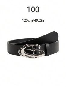 1pc Women Y2K Belt, Aesthetic Accessories, Y2K Fashion Grunge Casual Bohemia PU Leather Versatile Seasonal Accessory Summer, School Fall, Autumn, Halloween