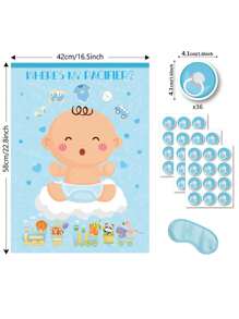 Party Game Poster, Atmosphere Decoration Props For Anniversary, Birthday, Wedding, Bridal Shower, And More – Versatile Party Gift & Décor - Shape - View 5