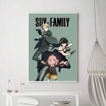 1PC Anime Spy X Família Anya Pôster Impressões Pôster Pintura de Parede Quarto Sala de Estar Parede Bar Restaurante Sem Moldura