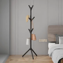 Perchero de pared de 2/3 niveles para dormitorio, perchero de pie sencillo para organizar la ropa en la sala de estar, decoración para exteriores