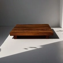 1件木质托盘浴室/盆栽/炭炉茶具户外家用烧烤炉茶炉炭炉锅柄茶壶多用途