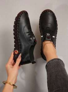 Zapatillas casuales cómodas y antideslizantes para mujer, Calzado Casual y Cómodo para Mujer, Zapatos Casual para Mujer, Zapatos Prácticos y Modernos para Mujer, Zapatos de Mujer con Suela Antideslizante y Diseño Clásico, cómodo antideslizante Casual Zapatillas de deporte, Zapatos para Mujer con Suela Plegable y Diseño Versátil,  Suela Suave y Máxima Comodidad, Uso Diario y Formal