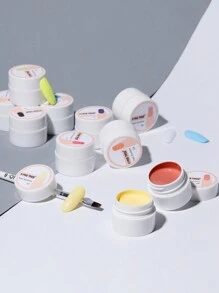 1盒36瓶装彩色彩绘凝胶指甲油，绘画凝胶DIY美甲油，持久可卸LED/UV速干美甲设计凝胶指甲油 - 彩色 - 查看 7