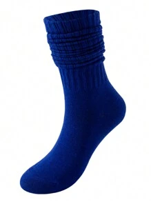 1 Pair Women Over The Knee Socks, Colorful Vertical Stripe Pattern, Fashion Versatile Thigh High Stockings, Spring/Summer