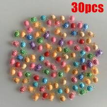 10/30/60 Peças Miniaturas de Tartaruga de Resina Luminosa que Brilham no Escuro para Artesanato DIY, Decoração de Jardim de Fadas, Ornamentos de Aquário, Acessórios de Paisagem de Tanque de Peixes