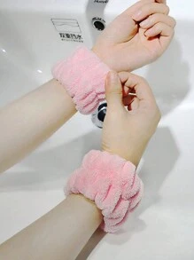 3/5/6 件洗脸头带和洗脸腕带、女孩水疗礼品水疗头带、洗脸淋浴瑜伽水疗头带、面膜刷、洗脸刷、花爪夹、护肤头带、美容、护肤产品、水疗、自我护理、护肤工具、面部护理、美容师用品、皮肤、洗面奶、面部 - 粉色 - 查看 10