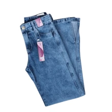 Women's Wide Leg Pants From 4 To 16 - Medium Wash - View 7