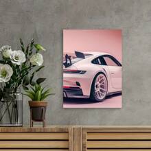 1pc Canvas Wall Art Car Wall Art Decoration Car Enthusiast Poster Wall Decorations For Living Room Bedroom Kitchen Office Coffee Shop Decor Perfect Gifts And Decorations No Frame