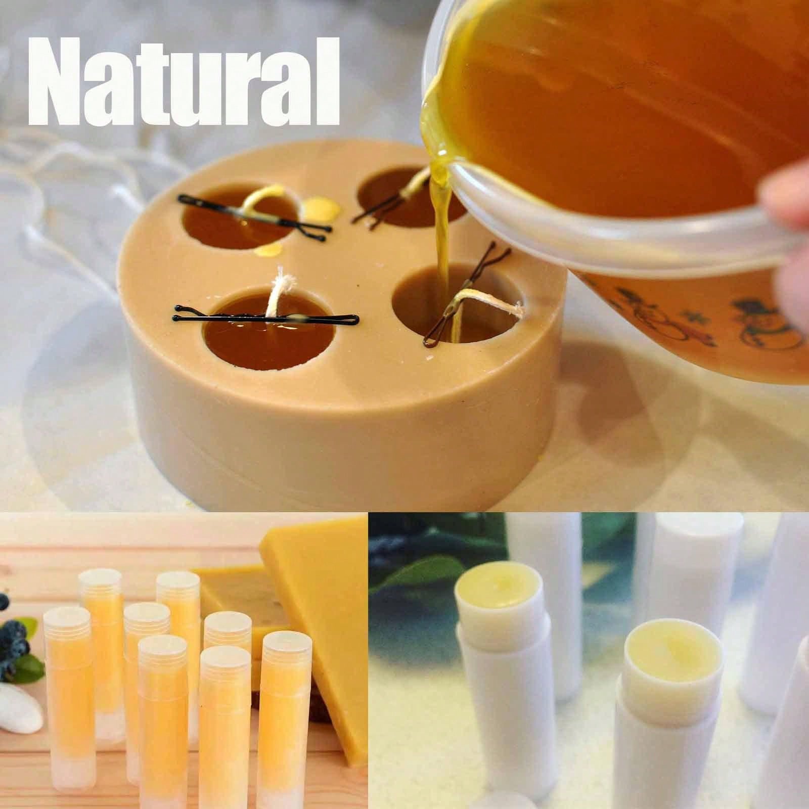 Amorxiao Kit per Realizzare Candele DIY, Fabbricazione Candele Kit, Cera d'api Naturale, Candela