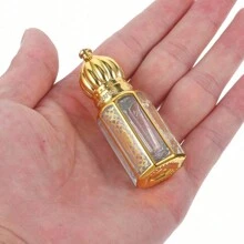 3pcs Glass Vintage Perfume Bottles, 3ml Glass Roller Ball Perfume Bottles, Vintage Fragrance Oil Sample Small Bottles - Bottle - View 2