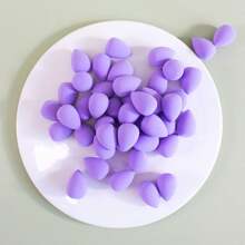 10/20/30 Stück Mini Make-up Schwämme, kleine Make-up Blender Schwämme, trockene & nasse Verwendung Make-up Schwamm Puder, Make-up, günstig, Raumdekoration, Schminktisch, Reise, Schlafzimmer, Make-up Accessoires, Puder, Make-up Blender, Puderpuff, Make-up Schwamm