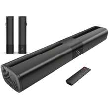 20 Inch Detachable Home Audio Soundbar Speaker For Smart TV Supports Optical AUX ARC Bluetooth Connection For PC Gaming Projectors Wall Mountable - 20inchDetachableSoundbar - View 1