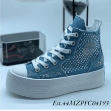 Tenis de bota - Azul - Ver 1