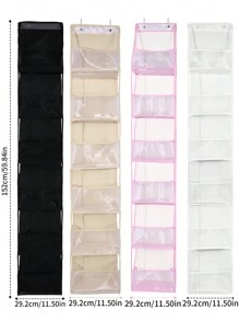 1pc 4 Layer Over The Door Hanging Organizer,Cosmetics Wall Hanging Storage Organizer,Large Capacity Mesh Holder With Clear Pockets Hanging Storage Bag,For Kitchen Nursery Bathroom Closet,Bedroom,Dorm,Baby Diapers,Kids Toys.(4 Layer Multicolor)Bedroom,Organizer,Organiser,Home Storage,White T Shirt Women,Black Pants Women,Ladies Winter Clothes,Dress,Winter Clothes For Ladies,Elegant Woman Dresses,White Shirt For Ladies,Long Sleeve,White Jumpsuit For Women,Spring Dresses For Women,Spring Outfits For Women,Spring,Spring Clothes,Minimalist,Summer Tops