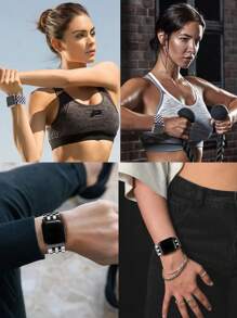 5 Packs Braided Stretchy Nylon Sport Solo Loop Compatible With Apple Watch Band 38mm 40mm 41mm 42mm 44mm 45mm 46mm 49mm For Women Men, Nylon Elastic Straps Wristbands Compatible With Apple Watch Series 10 9 8 7 6 SE 5 4 3 2 1 Ultra Couple New Year Gift Valentine's Day