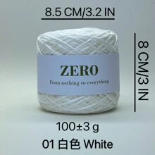 100g/Pc Acrylic Yarn For Crocheting, Suitable For DIY Bags, Hats, Hair Accessories, Handmade Crafting