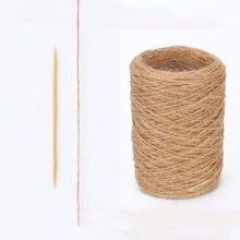5mm Leaf Woven Hemp Rope, Creative Personalized Simulation Vine Packing Rope, Fresh Decorative Hemp Rope DIY, Living Room Sofa Background Wall Decoration Rattan, Product Creative Packing Rope, Living Room Wall Decor Hanging - Multicolor - View 15