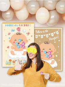 Party Game Poster, Atmosphere Decoration Props For Anniversary, Birthday, Wedding, Bridal Shower, And More, Versatile Party Gift And Decoration