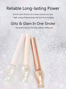 ETUDE 水滴眼线笔 #4 金色 | 透明基底，蕴含超细闪粉 | 闪耀夺目 | 防水防汗，无需卸妆 | 持久显色 | 韩国化妆品，礼盒装 | 8克/0.28盎司