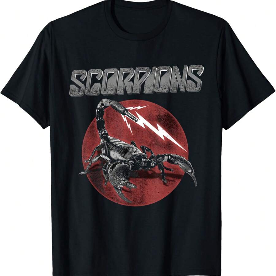 Scorpions Jack Plug Black T-Shirt - Black - View 1