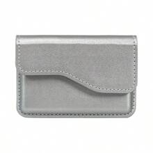 Luxury Magnetic Detachable PU Leather Wallet Stand For MagStickers Detachable Flip Leather Strong Magnetic Compatible With Iphone Card Holder Wallet Business Card Holder Credit Card Holder Women For Women Wallet Mini Wallet Purse Wallet Card Wallet - Multicolor - View 7