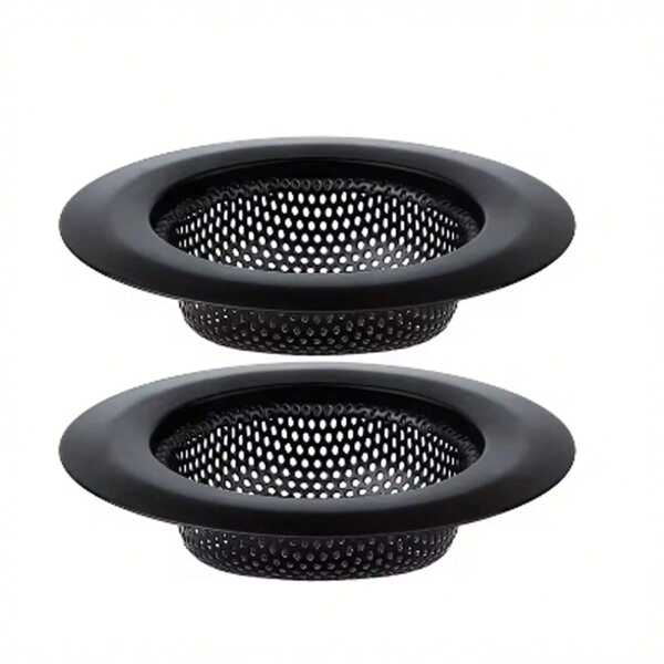 2pcs Kitchen Sink Strainers, Stainless Steel Sink Drain Filters