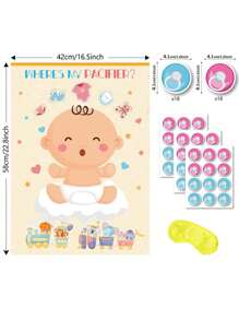 Party Game Poster, Atmosphere Decoration Props For Anniversary, Birthday, Wedding, Bridal Shower, And More, Versatile Party Gift And Decoration