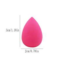 10/20/30 Stück Mini Make-up Schwämme, kleine Make-up Blender Schwämme, trockene & nasse Verwendung Make-up Schwamm Puder, Make-up, günstig, Raumdekoration, Schminktisch, Reise, Schlafzimmer, Make-up Accessoires, Puder, Make-up Blender, Puderpuff, Make-up Schwamm