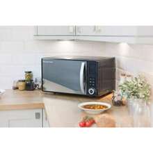 23L 800W Microwave Auto Defrost Silver Russell Hobbs RHM2362S Home Appliance - Silver-Microwave - View 5