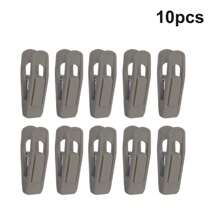 BKFUN 40/20/10/2 Stück Samtklammern für Kleiderbügel, starke Samtklammern für Samtbügel, Hosen- und Rockhalterung Samtklammern passend für Samtkleiderbügel