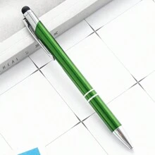 1pc Customizable Push-Button Ballpoint Pen With Logo Engraving, Name Personalization, Office Supply, Gift For Valentine's Day, Thanksgiving, Teachers Back To School,Multi-Functional,Ornamental,Reusable,Modern,Colorful,Cute,Vintage,Cartoon,Kawaii,Custom,Personalized,Unique,Customized,Workers,Clients,Students,For Business/Work/Office,For School