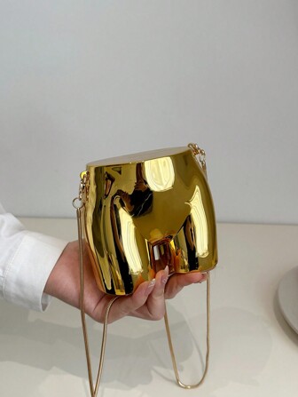 Fashionable Versatile Multi-Functional Women's Evening Bag, Unique Shaped Cosmetic Pouch, Accessories & Coin Purse, Shoulder & Crossbody Bag