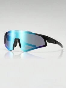 Gafas de moda para deportes al aire libre unisex, con marco y lentes de PC, gafas para escalar, aptas para ciclismo, pesca, correr, golf y vela