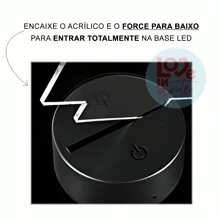 Luminária LED Personalizada Balão Menino - Abajur, Presente, Decoração, Quarto, Nuvem - Branco Quente - Visão 2