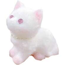 1 件 Squishy Cat 挤压玩具，Taba Squishy Cat Kawaii 粘性 Squishies 缓解压力的 Squishies 适合派对礼物，捏捏家庭 Squishy 玩具，坐立不安玩具 Squishy 适合成人 - 彩色 - 查看 3