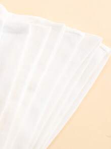 6 piezas Gorros de hospital de algodón lindos para bebés recién nacidos, delgados y transpirables para niños y niñas, adecuados para primavera y verano, excelente como regalo - Blanco - Ver 5