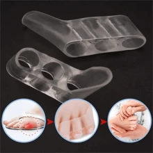 2 piezas Protectores de dedos de los pies de silicona transparente, cobertura cómoda de los dedos, útiles para volver a la escuela, accesorios para zapatos y botas de mujer, adecuados para exteriores, deportes, viajes, hogar, oficina, escuela y otras ocasiones - Multicolor - Ver 10