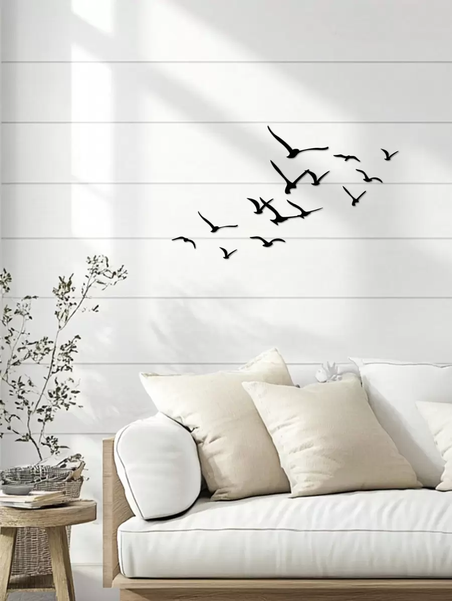1PC Fishing & Hunting Metal Art, Nature Home Decor,Hunting And Fishing Metal Sign,Hunt And Fish Home Decor - Black - View 1