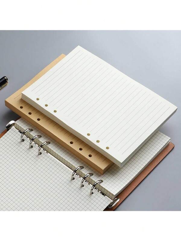 A6/A5 Loose Leaf Notebook Refill Insert Pages, Travel Journal Replacement Sheets,For School Supplies,Back To School