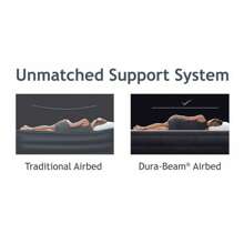 20" Twin Raised Air Bed Mattress With Built-In Pump