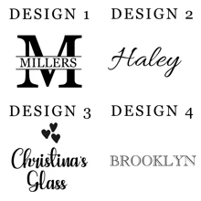 Personalized Wine Glass, Engraved Personalized Wine Glasses, Couple Christmas Gifts, Monogram Housewarming Gift For Christmas,Multi-Functional,Adjustable,Durable,Ornamental,Reusable,Exquisite,Adorable,High-Quality,Modern,Colorful,Cute,Comfortable,Stylish,Custom,Personalized,Unique,Ideal Gifts For Him,Ideal Gifts For Her,Boyfriend,Girlfriend,Dad,Mom,Family,Friends,Son,Daughter,Office,Tea Room,School,Home,Home Refresh,Customized Wine Glasses - Goblet - View 6