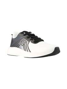 Running Shoes - Black and White - View 2