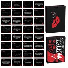 50 piezas Juego de cartas interactivo ambiguo para parejas, juego de mesa, cartas de interacción íntima para parejas - Multicolor - Ver 1