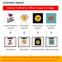 5 件装统一尺寸定制徽标纸质礼品袋适用于小型企业珠宝服装购物包个性化徽标图片礼品包婚礼礼品情人节伴娘礼品袋 - 彩色 - 查看 5