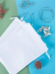Bolsas de joyería de terciopelo, bolsas de regalo, bolsitas con cordón para el empaque de joyería - Multicolor - Ver 3