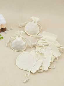 12 Peças Sacos de Veludo com Cordão de Joias, Embalagem de Presente, Bolsa, Maquiagem, Aniversário, Casamento, Festa, Suprimentos de Embrulho