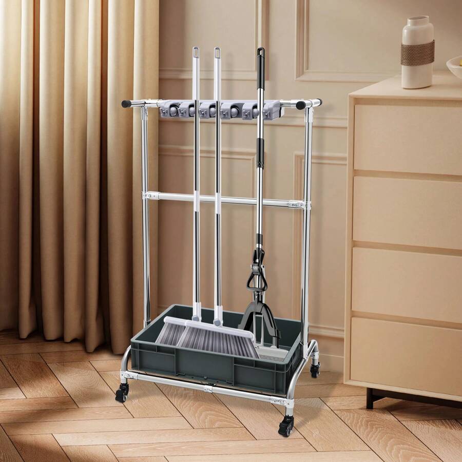 YUNRUX Garage Storage Racks - Silver - View 1