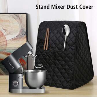 带储物袋家用 KitchenAid 适用于 Kitchenaid 搅拌机防水立式搅拌机防尘罩厨房收纳盒