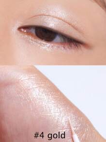 ETUDE 水滴眼线笔 #4 金色 | 透明基底，蕴含超细闪粉 | 闪耀夺目 | 防水防汗，无需卸妆 | 持久显色 | 韩国化妆品，礼盒装 | 8克/0.28盎司
